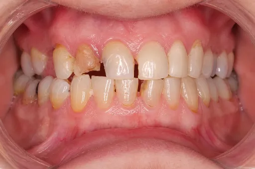 veneer and crown smile makeover | Dentist in Stoke on Trent
